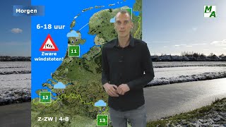 Weerbericht: winterse weer heeft plaats gemaakt voor regen en zachte lucht, maandag onstuimig?