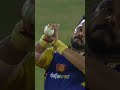 Dilshan misses, Sreesanth hits 🎯