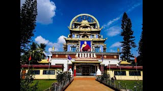 Namdroling Monastery(Bylakuppe) Travel Vlog | The Golden Temple - Coorg|tibetan |monastery |buddhism