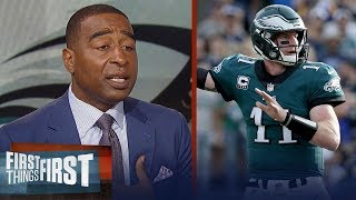 Cris Carter reacts to Carson Wentz targeting return in Week 1 | NFL | FIRST THINGS FIRST