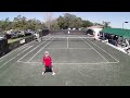 turville vs rogers. first class senior tennis palm aire cc men s 65 singles final 2016