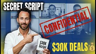 The Secret Script That Helps Recruiters Close $30K+ Deals Fast