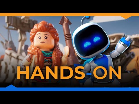 Handy with PS5 games Astro Bot and Lego Horizon Adventures | Polygon