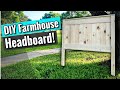 How to Build a Headboard! - Easy DIY w/ Free Plans!