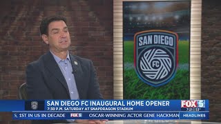 San Diego FC inaugural home opener set for Saturday