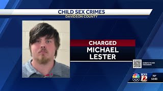 Man arrested and charged with child exploitation in Davidson County, Invictus Task Force official...