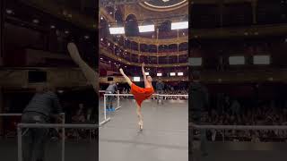 When your warm up looks like this… Thanks Theatre Chatelet for a great week in your lovely stage!