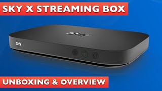 Sky X Streaming Box Unboxing \u0026 Overview