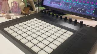 2024.12.09 Ableton PUSH Drum and bass