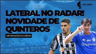 GRÊMIO: RUBENS! | SITUAÇÃO NO ATLÉTICO-MG! | TIME CONTRA O CAXIAS! | QUINTEROS INOVA...