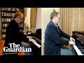 British ambassador plays musical tribute to Covid-19 health workers in UK and Portugal