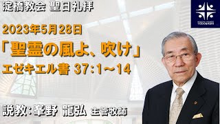 聖霊の風よ、吹け　 エゼキエル３7：1～14【淀橋教会聖日礼拝 2023年5月28日】