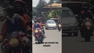 The Nduthi Mortocade -  Boda Boda guys going for burial #TheDeadBuryTheirDead