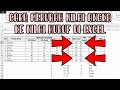 Cara Konversi/Merubah Nilai Angka ke Nilai Huruf di Excel