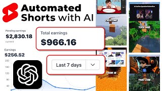 How I make Money with AI generated shorts! (INCOME PROOF)