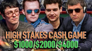 High Stakes Cash Game Sessions E04 Haxton | fish2013 | Addamo | Leon T.