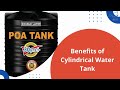 Benefits of cylindrical water tank | Jumbo Quality Products Limited