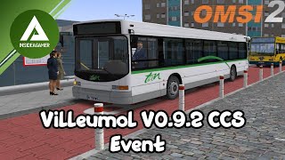 Control Center Event - Villeumol V0.9.2 - Simply Connect BCS - Omsi 2 - Live Stream