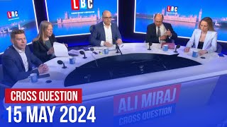 Cross Question with Ali Miraj 15/05 | Watch Again