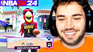 Adin Ross Plays NBA 2K24 For The First Time