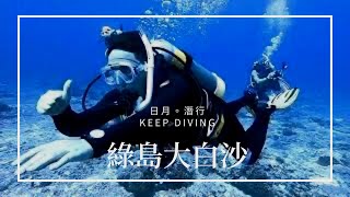 綠島。大白沙Steel Reef🌟成果驗收GoPro🌟【日月。潛行】