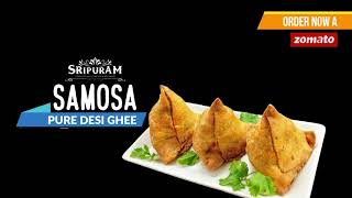 SRIPURAM SAMOSA LAUNCH PURE VEG RESTAURANT