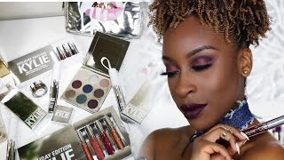 Kylie Holiday Edition Review + Tutorial/Swatches | Jackie Aina