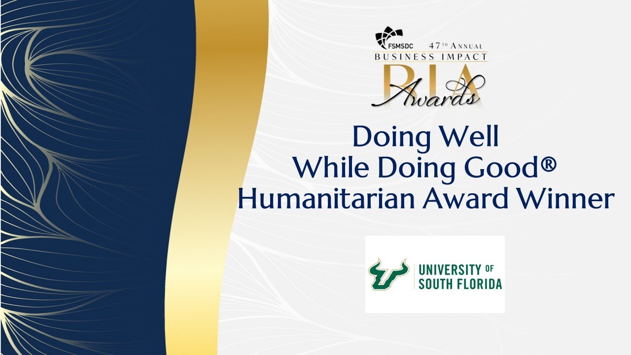 University Of South Florida Doing Well While Doing Good Corporate