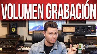 🎚 ¿A qué volumen grabar audio?