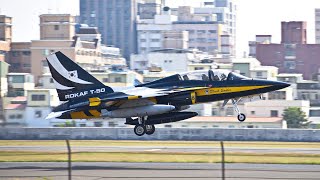 韓國黑鷹特技小組『T50黑鷹教練機』小港機場（起飛）