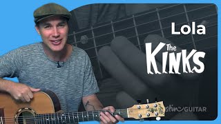 How to play Lola by The Kinks on guitar  | Acoustic Lesson