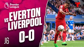 Highlights & Goals: Everton vs. Liverpool 0-0 | Premier League | Telemundo Deportes
