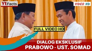 Dialog Prabowo Subianto dengan Ustadz Abdul Somad Eksklusif di tvOne