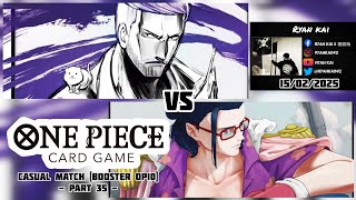 One Piece Card Game Casual Match Booster OP10 (Part 35) - Iceburg vs Smoker/Tashigi