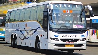 APSRTC AMARAVATI VOLVO B9R I-Shift MANGALAM depot