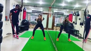 Rakul Preeth Singh Sexy Gym workout | CB News