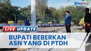 Bupati Halmahera Selatan Beberkan Nama-nama ASN yang di PTDH pada Upacara Hari Disiplin Pegawai