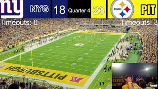 New York Giants vs. Pittsburgh Steelers Live Stream Part 2!!!