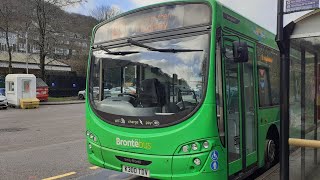 Brontë Bus Keighley to Hebden Bridge K300TDV