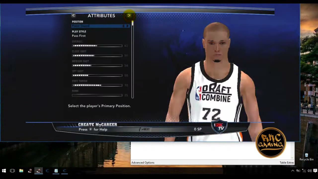 How To Start An Nba2k14 Mycareer With All Attributes At 99 Youtube