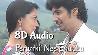 Perunthil Nee Enakku  Pori  8d Audio  Please Use Headphones  Madhushree Madhu Balakrishnan
