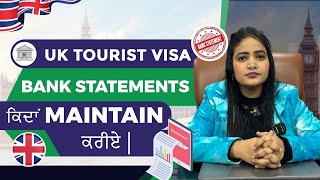 How to Maintain a Bank Statement for UK Tourist Visa | Paramount E-Services Guide