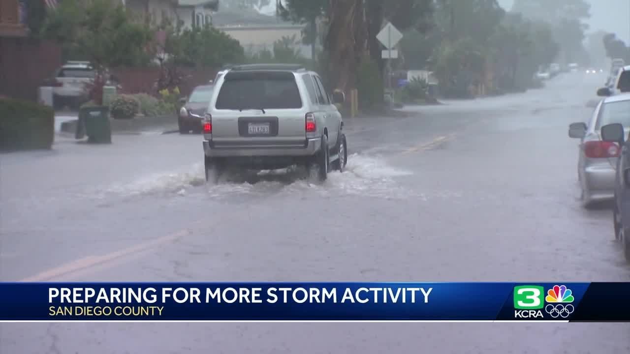 Southern California Braces For Next Atmospheric River Storm - YouTube