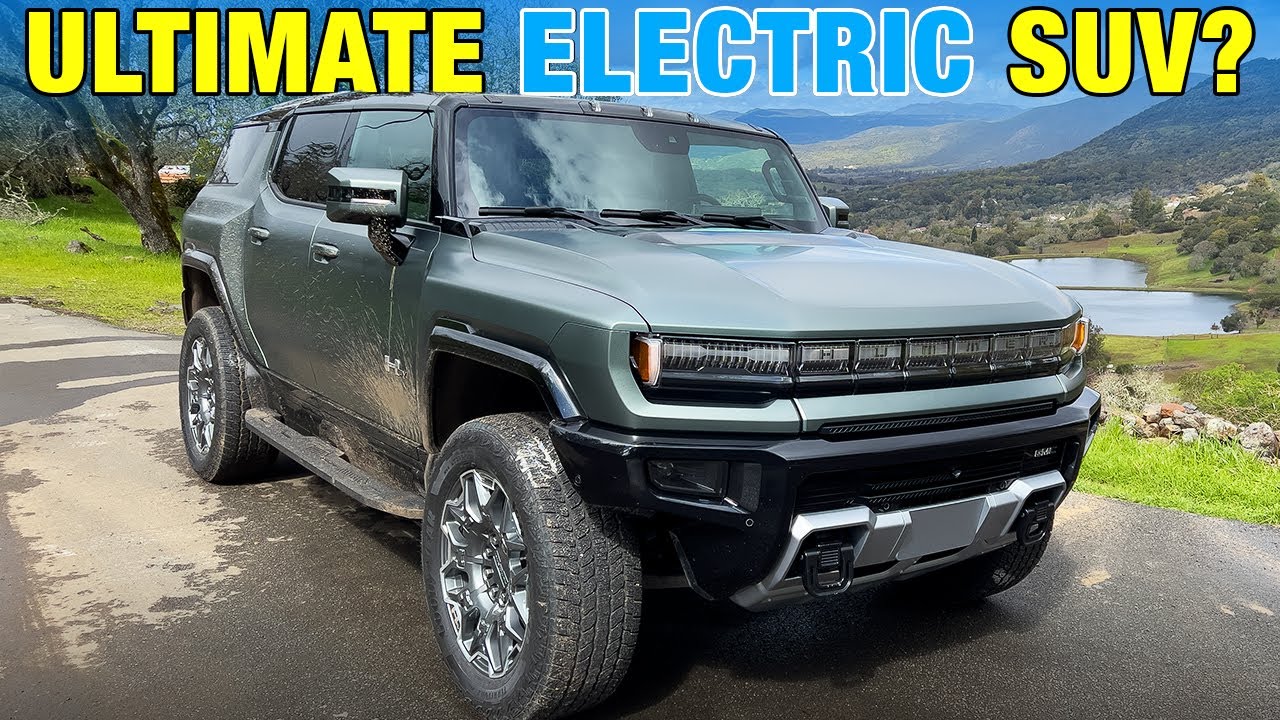 DRIVEN: 2024 GMC Hummer EV SUV! | Electric Off-Road SUV | Driving ...