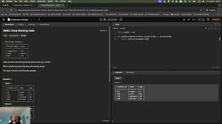 LeetCode, intro to pandas, 2883. Drop Missing Data