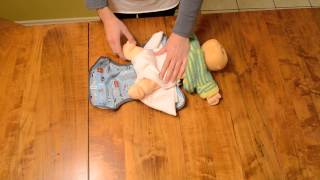 Instructions for Diapering with Flannel Fannies Diaper Flats