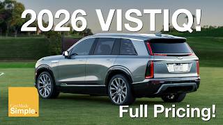 2026 Cadillac Vistiq Trims and Full Pricing | Luxury Electric 3 Row SUV!