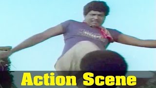 Thalayatti Bommaigal Movie : Goundamani, Action Scene