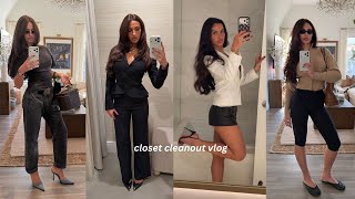 cleaning out my closet... literally