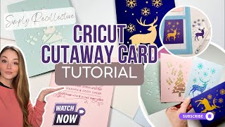 How to Make Cricut Cutaway Cards (Joy & Maker) | Beginner Step-by-Step